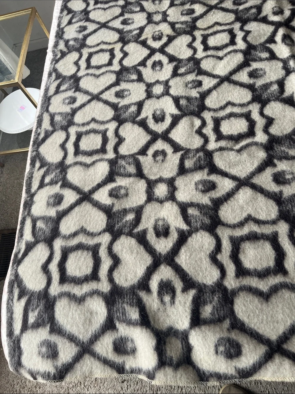 Blanket 59”W x 79”L Reversible